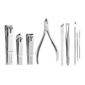 Set de Manicura y Pedicura Surtechs, Cortaúñas de Acero Inoxidable, Herramientas Profesionales para Cortar Uñas con Estuche de Viaje - Product Image 6