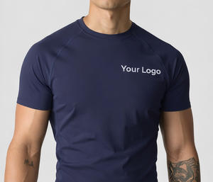 Fully customizable 100% <b>Polyester</b> <b>Tshirts</b> Unisex Breathable Fitness <b>Tshirts</b> Fully Customizable Moisture Wicking Gym <b>Tshirts</b> - Product Image 1