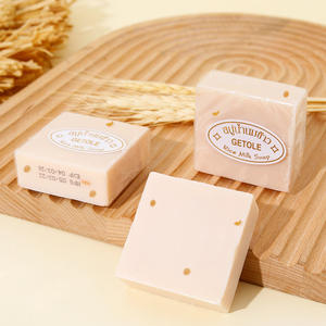 タイオリジナルライスデーホワイトニングゴートミルク手作り石鹸冷たい加工オイルコントロールクレンジングバスとフェイスソープ - Product Image 6