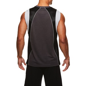 Camiseta sin Mangas Personalizada de Diseño Nuevo, Transpirable, Talla Grande, de Algodón de Alta Calidad, Ajustada al Cuerpo, para Gimnasio, Entrenamiento, Ropa Deportiva para Hombre - Product Image 3