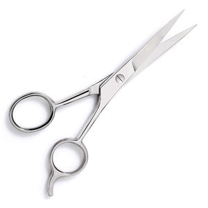 กรรไกรตัดผมสแตนเลสทรงตรงสำหรับคนถนัดขวา คมกริบ ปรับแต่งได้ สำหรับช่างเสริมสวยมืออาชีพ ร้านทำผม - Product Image 6