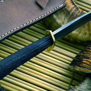 Couteau de camping et de chasse multifonction, couteau de survie à lame pleine, poignée ergonomique, haute dureté, équipement d'aventure en plein air - Product Image 2