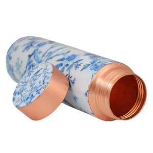 Botella de Agua de Cobre Reutilizable con Tapa Segura para una Hidratación Diaria Saludable, Compre Directamente del Proveedor - Product Image 5