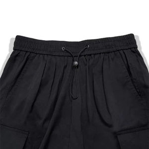 Men's Casual Mid Waist <b>Cargo</b> Jogging <b>Work</b> Pants with Zipper Fly Double Knee and Multi-Pocket Loose Fit Twill Trousers - Product Image 4