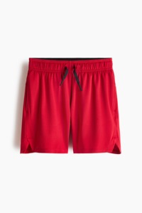 <b>Men's</b> <b>Red</b> Quick Dry <b>Shorts</b> With Drawstring Waist And Side Pockets Casual Sport Wear - Product Image 5