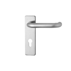 Poignée de porte de luxe européenne professionnelle au design moderne avec serrure pour hôtels - Product Image 1