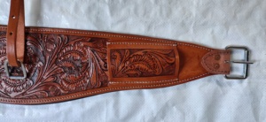 Sangle de Selle Western pour Cheval en Cuir Personnalisable OEM/ODM Disponible Vente Chaude en Gros - Product Image 6