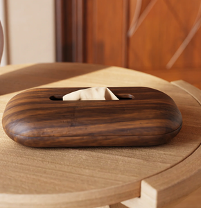 Top Selling Acacia Wood Eco-friendly Handmade Multi-Purpose <b>Tissue</b> Holder Organizer for Home Restaurant Use-Trendy Designed - Product Image 1