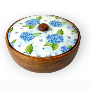 Ustensiles de cuisine élégants et durables émaillés à la main pour casseroles rustiques Couvercle résistant à la chaleur écologique pour servir des repas chauds et conserver les aliments-Usage quotidien - Product Image 3