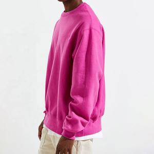 OEM-Sudadera de cuello redondo para hombre y mujer, de algodón 100%, con Logo personalizado, de gran tamaño - Product Image 3