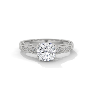 <b>Cushion</b> Cut Zircon Engagement <b>Ring</b> Gold Plated Brass Gemstone Band for Bridal <b>Wedding</b> Party Gift - Product Image 1