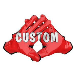 OEM High Quality Neoprene American Football Gloves Breathable Sticky Grip for Training & Match Use - Product Image 3