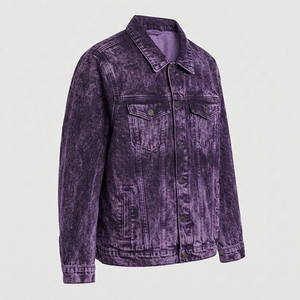 <b>Men's</b> <b>Denim</b> <b>Jacket</b> Contemporary Street Style Outerwear OEM Production and Private Label Support Best Selling <b>Men</b> <b>Denim</b> <b>Jacket</b> - Product Image 2