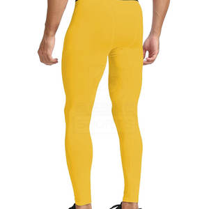 Pantalones de Compresión de Cintura Alta para Hombre 2026, para Fitness y Gimnasio, Spandex/Poliéster, Secado Rápido y Transpirables, Colores y Logotipo Personalizables - Product Image 4