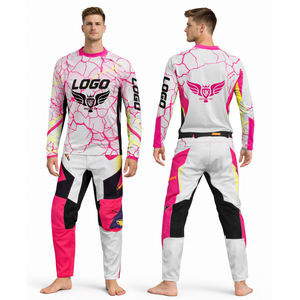 Conjunto de Jersey y Pantalones de Motocross Sublimados Personalizados para Hombre, Traje para Carreras MX, Motociclismo Todoterreno y ATV - Product Image 1