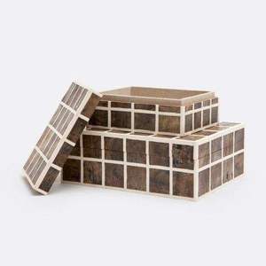 Handcrafted Resin Inlay Jewelry Storage Gift <b>Box</b> for Rings-Modern Luxury Design Living Room <b>Trinket</b> <b>Box</b> - Product Image 5