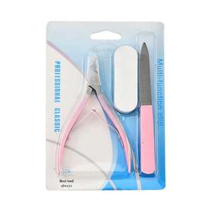 Kit de Manucure Professionnel ANAAIF en Acier Inoxydable avec Coupe-Cuticules à Lame Courbe et Repousse-Cuticules, Lime à Ongles pour Doigts - Product Image 3