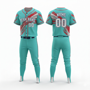Uniforme de Béisbol Unisex de Tela Transpirable, Ligero y Cómodo, Ideal para Ropa Deportiva - Product Image 5