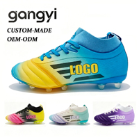 Chaussures de football durables pour l'extérieur, personnalisables OEM, pour équipes et marques sportives