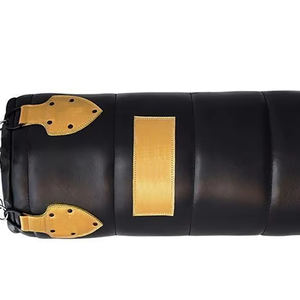 Sac de frappe de boxe professionnel en cuir robuste pour entraînement de fitness en salle de sport, taille et couleur personnalisables, vente en gros directe usine - Product Image 3