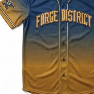 Classic <b>athletic</b> baseball jersey sublimation streetwear team sports uniform MALUZA INDUSTRIES - Product Image 2