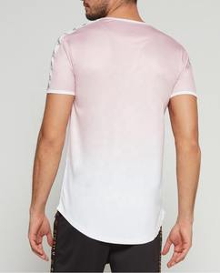 Camiseta Deportiva Informal para Hombre, 88% Poliéster, 12% Elastano, 180/210GSM, Estampada, para Gimnasio y Fitness - Product Image 4