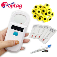 Lector de Microchip RFID USB Portátil W90A, 134.2KHz FDX-B ISO11784, para Identificación de Mascotas, Perros, Gatos, Ganado, Tarjetas de Acceso