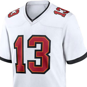 Camiseta de Fútbol Americano Personalizada con Nombre y Número del Equipo, Ropa Deportiva Transpirable de Secado Rápido - Product Image 3