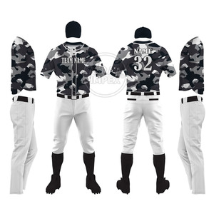 Fournisseur direct d'usine, uniformes de baseball en gros, prix de gros, vêtements d'équipe, baseball confortable - Product Image 4