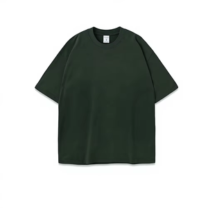 High Quality Custom Logo Heavy <b>Weight</b> T Shirt 100% Cotton Men Tshirt 220gsm Cotton Oversized <b>Blank</b> T Shirts - Product Image 6