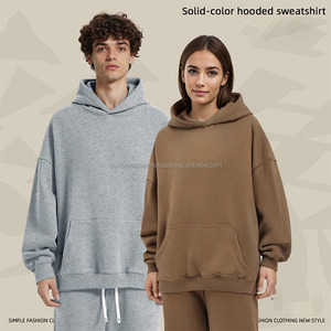 Fabricant de sweats à capuche en tissu polaire 220 GSM, impression par transfert, sweats unisexes colorés, sweat à capuche pour homme - Product Image 1
