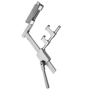 เครื่องมือผ่าตัดแบบใช้มือถือ IMA Rib Spreader Retractor ทำจากเหล็กกล้า สำหรับศัลยกรรมหัวใจ โดย Dentavex - Product Image 5