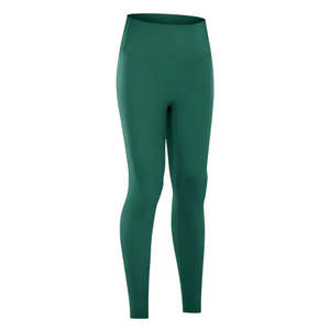 Leggings de sport pour femmes de haute qualité, sensation seconde peau, doux, pour yoga et entraînement, en Spandex/Nylon, extensibles dans les quatre sens - Product Image 2