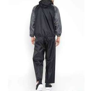 Conjunto Deportivo Cortavientos para Hombre, Chaqueta con Capucha Resistente al Agua y Pantalones Deportivos con Tela Ligera y Transpirable para Ropa Deportiva - Product Image 3