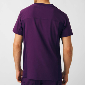 Nurse Uniforms Unisex Hospital Scrubs 2 Piece <b>Set</b> Breathable Woven Medical Clothing <b>Doctor</b> Scrub Uniform - Product Image 3
