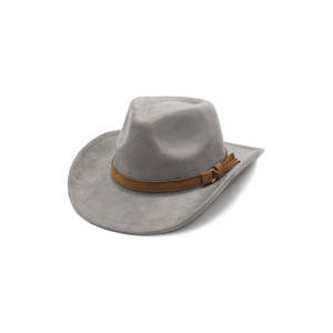 Sombreros Fedora para Hombre y Mujer, Sombrero Vaquero Occidental Sólido - Product Image 6