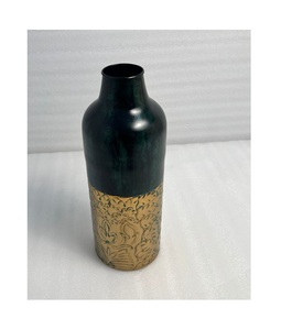 Maceta Moderna de Hierro con Acabado en Dos Tonos para Plantas de Interior, Decoración del Hogar y Oficina - Product Image 5