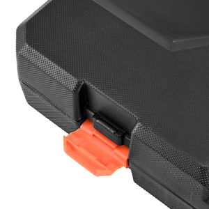 Set di chiavi a bussola con cricchetto da 3/8 di pollice, 76 pezzi, kit di attrezzi meccanici con accessori, set di bussole profonde e basse SAE e metriche - Product Image 4