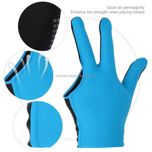 Guantes de Nailon Personalizados de Medio Dedo, Unisex, Transpirables, para Billar y Snooker, para Todas las Estaciones - Product Image 6
