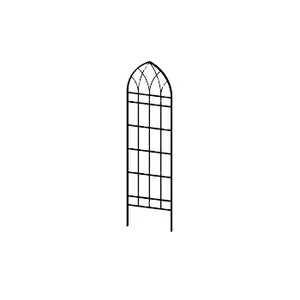 Металлическая железная садовая решетка, высокая декоративная металлическая решетчатая панель