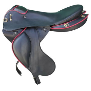 Sillín de Endurance de Cuero con Estructura de Fibra de Carbono Disponible en 16" y 17", Sillín de Endurance de Cuero Vacuno de 6 kg, Sillín Ligero - Product Image 1