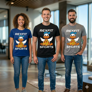 เสื้อยืดพิมพ์โลโก้สกรีนสีพื้น - Product Image 4