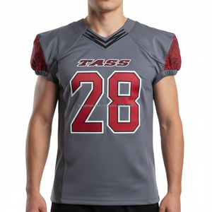 Uniforme de football américain pour femmes, imprimé, manches courtes, sur mesure, OEM, vente en gros - Product Image 3