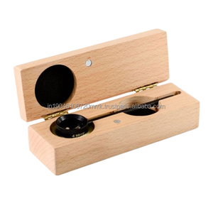LENTILLE GONIOSCOPE 4 MIROIR ÉQUIPEMENT OPHTALMIQUE AVEC BOIS HARD CASE... - Product Image 2