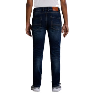 Pantalon en jean moderne à la mode pour hommes, avec boutons de haute qualité, décontracté, à carreaux imprimés du Bangladesh, prix de gros - Product Image 2