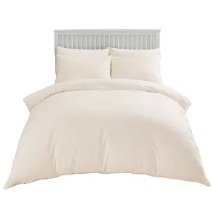 Wholesale Plain Duvet Quilt Cover with Pillow Case Bedding Set Single Double King All Size By KB Enterprises