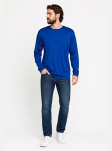 Haut de compression à manches longues pour homme, séchage rapide, respirant, protection UV, idéal pour le surf, la natation et l'entraînement - Product Image 2