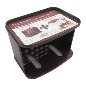 Inomata marrone pentola casa pratica cucina soluzione di conservazione - Product Image 1