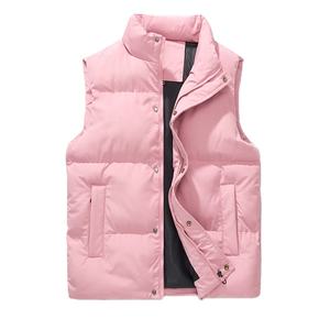 Chaleco acolchado de burbujas grueso y cálido con diseño personalizado para hombre, abrigos sin mangas de invierno para ropa de calle y cortavientos, ropa exterior - Product Image 1