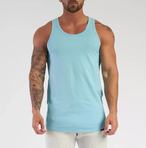 Débardeurs vierges pas chers pour impression de logo personnalisé, gilets de sport pour hommes, chemises sans manches, vente en gros, vêtements d'été, directement de l'usine - Product Image 5